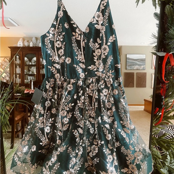 Mini sparkle holiday dress!!! New with tags from Baltic born. Size XL. - Picture 4 of 4